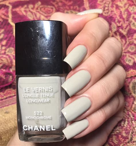 chanel nail polish monochrome|chanel nail polish price.